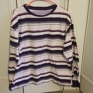 Stripped long sleeved shirt